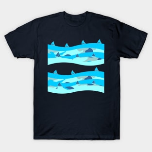 Blue Water Sailing - Tiff-any Blu T-Shirt